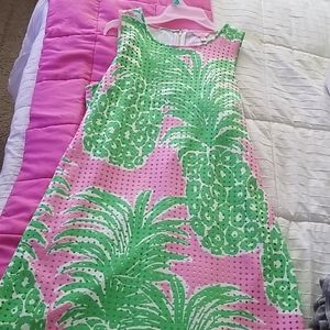 Lilly pulitzer pineapple  dress